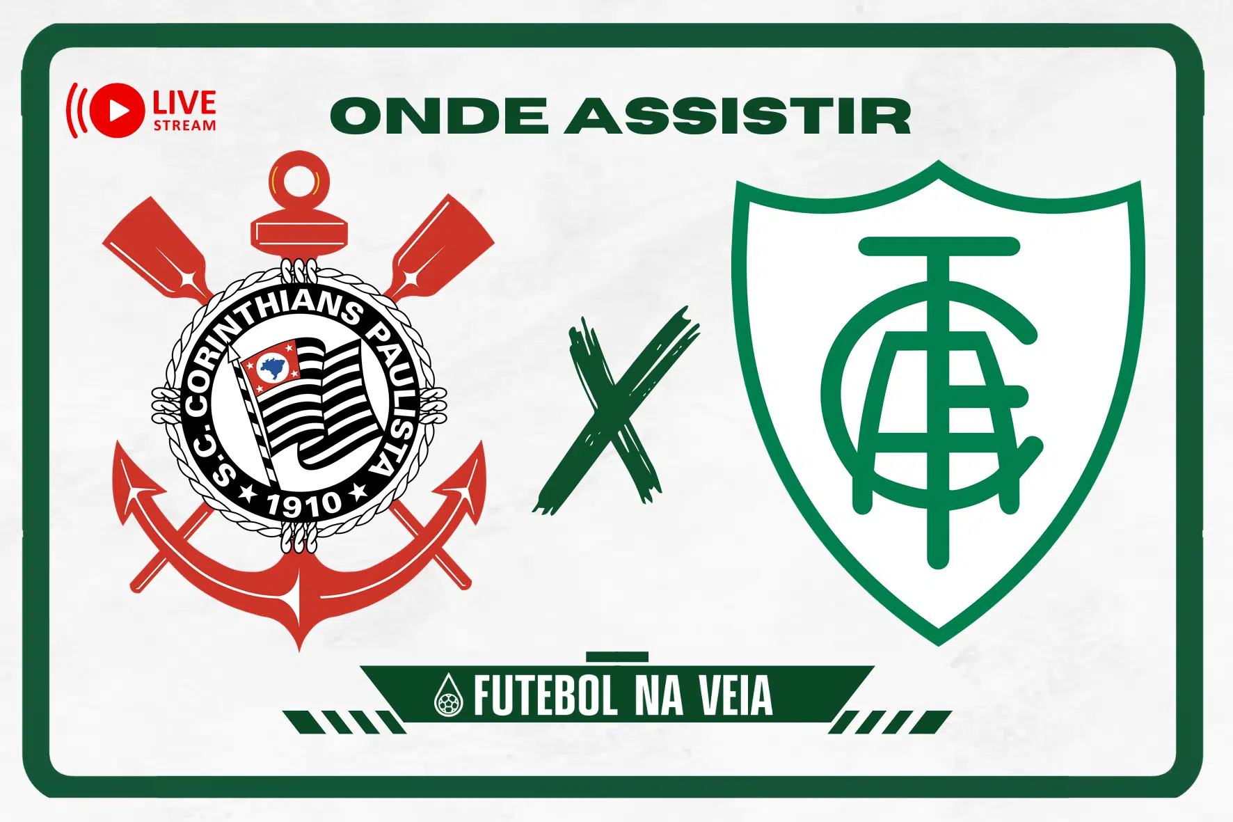 Onde Assistir Jogo do Corinthians Hoje Ao Vivo - Futebol na Veia