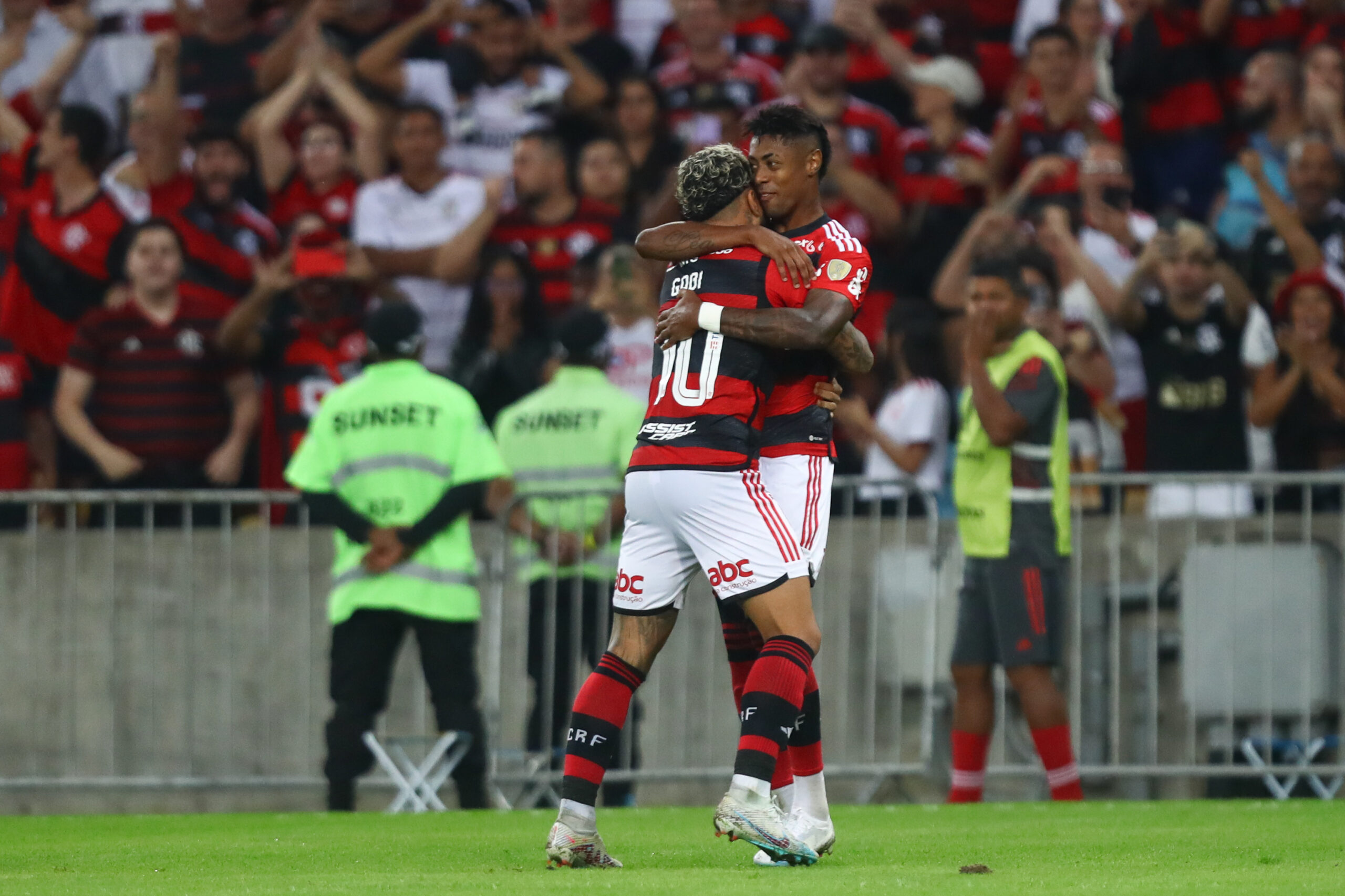 Lances do jogo - Flamengo